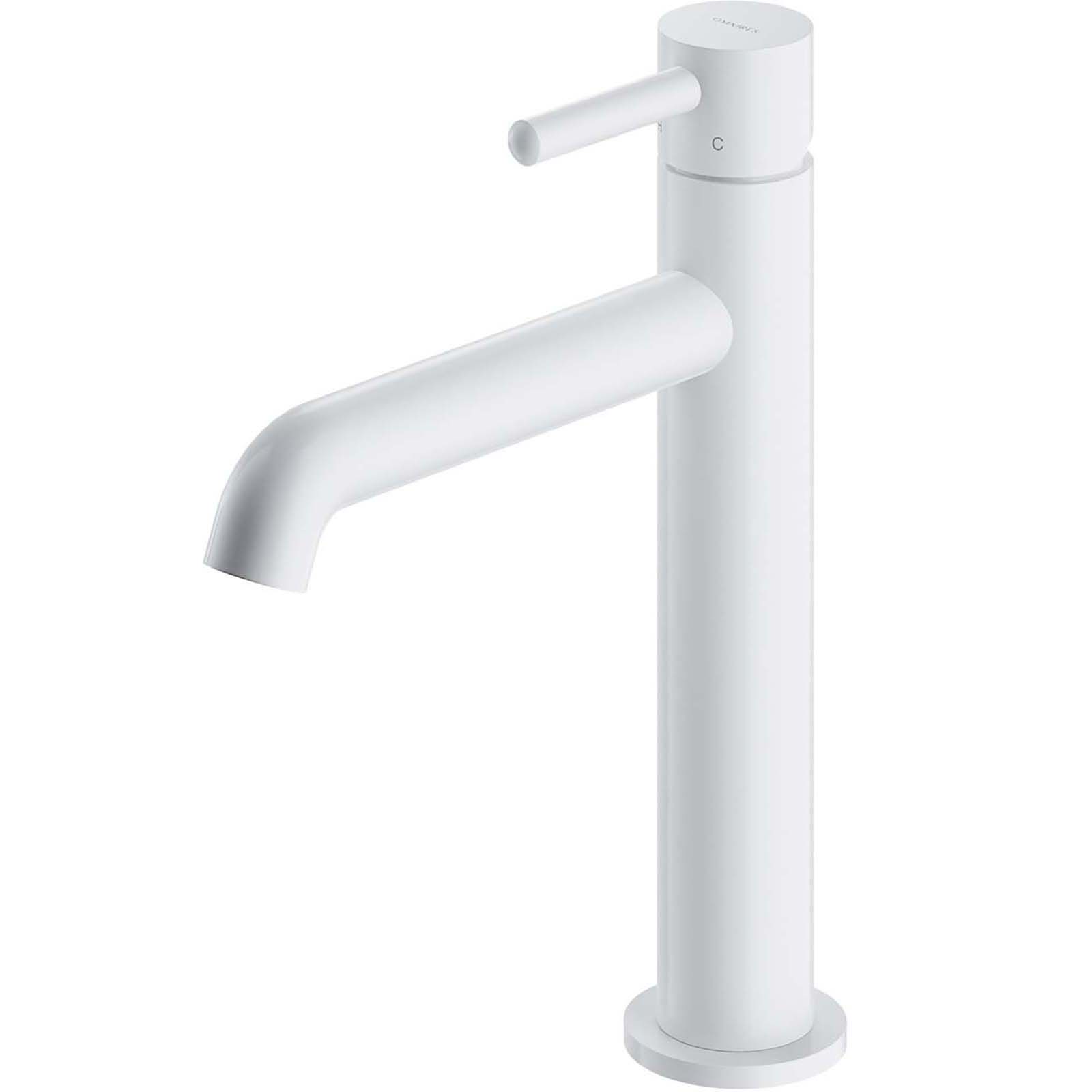 OMNIRES Waschbeckenhahn Y, 23 cm (25 mm Kopf), matt weiß Y1212CWM