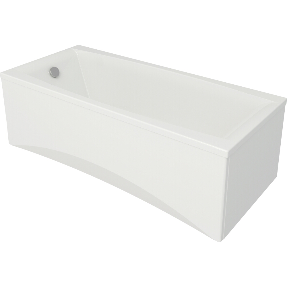 CERSANIT Rechteckige Badewanne VIRGO 180x80 S301-103