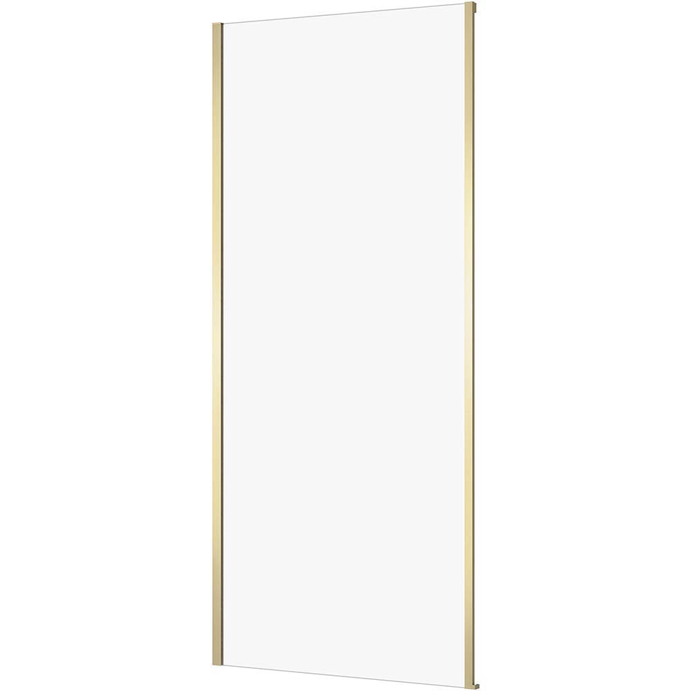 CERSANIT LARGA Duschkabine Wand 90x195 cm gold matt, transparentes Glas S164-070 CERSANIT LARGA Duschkabine Wand 90x195 cm gold matt, transparentes Glas S164-070