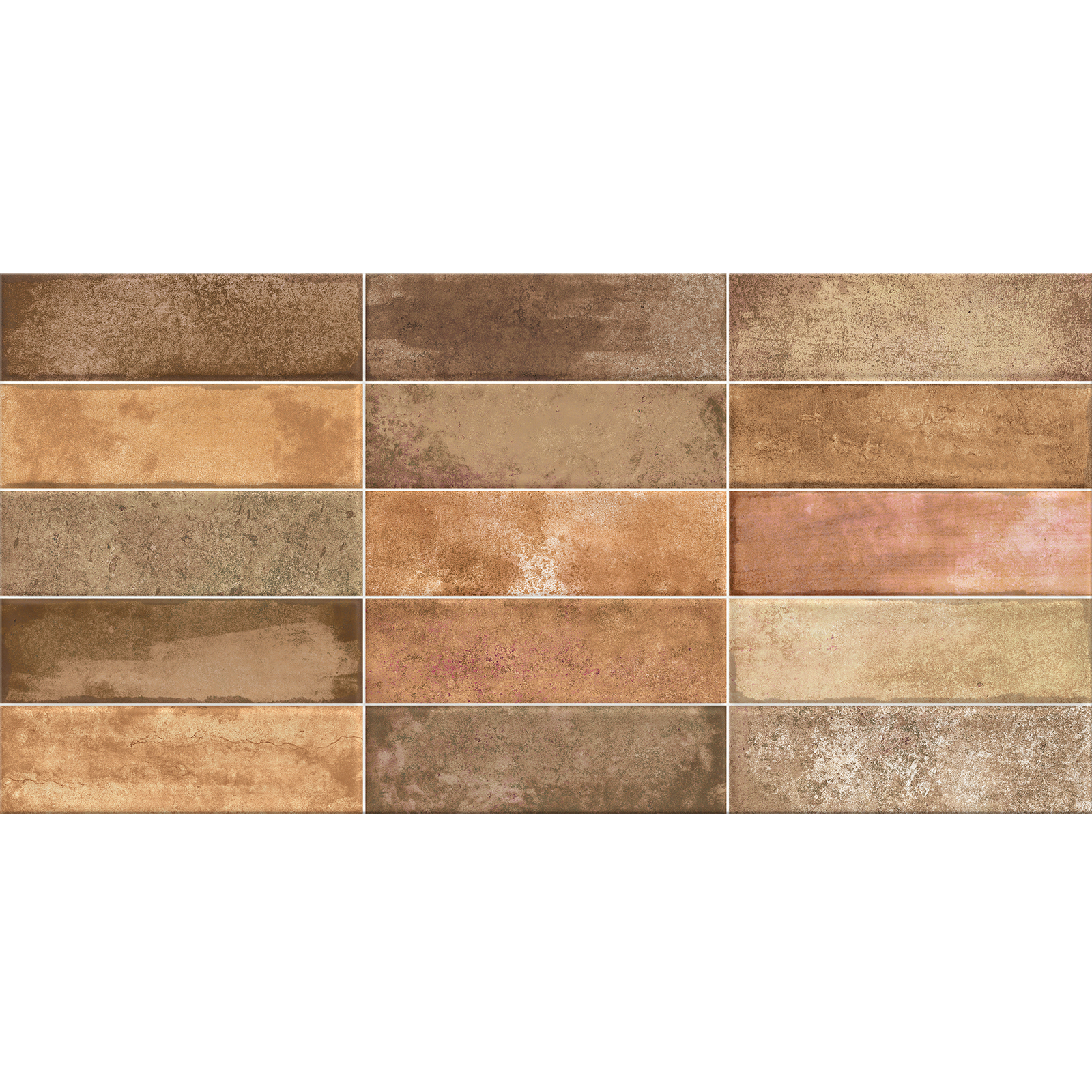 WANDFLIESE TUZZI BRAUN GLÄNZEND 29,7X60 CERSANIT