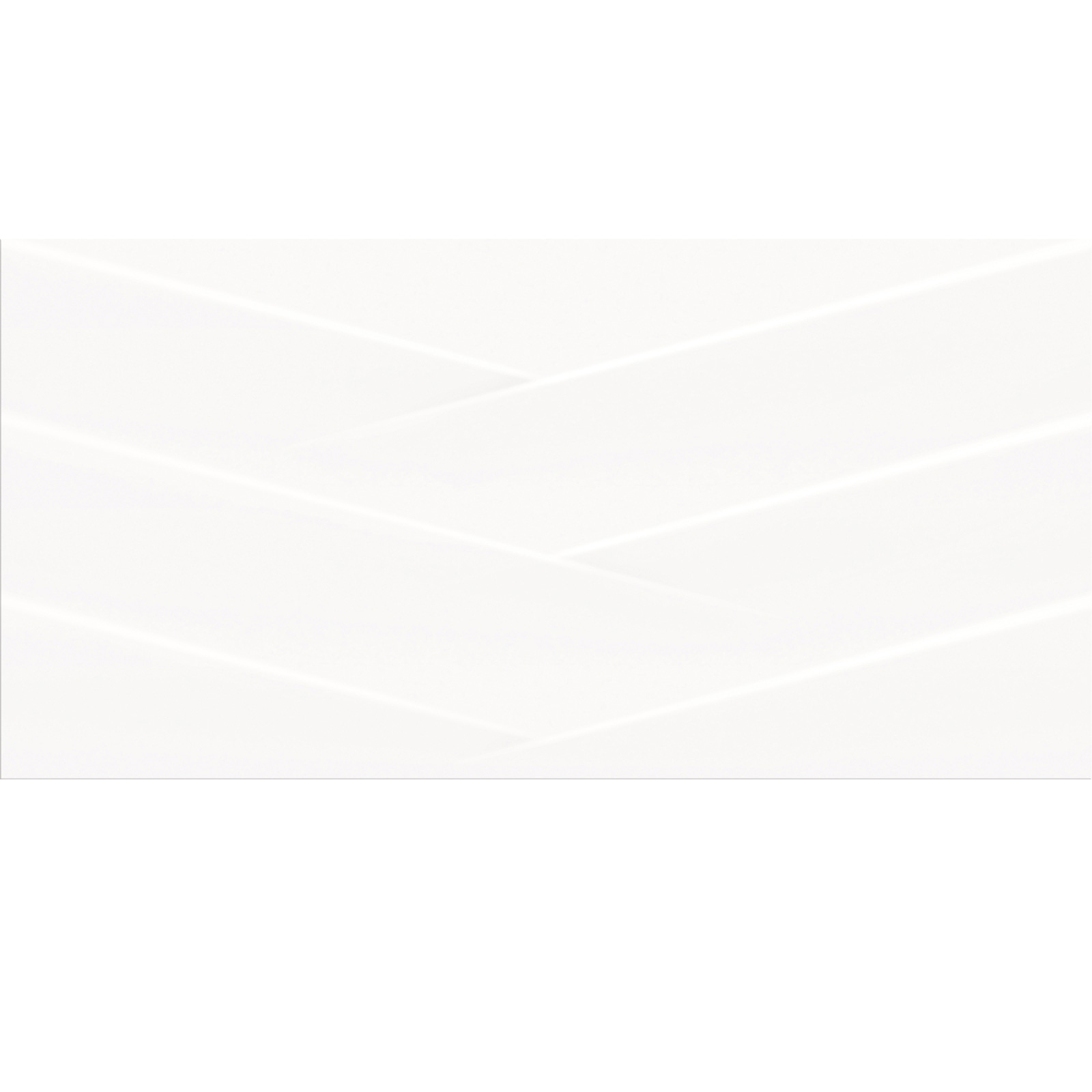 WANDFLIESE PEROUSO WIND WEIß STRUCTURE GLÄNZEND 29,7X60 CERSANIT