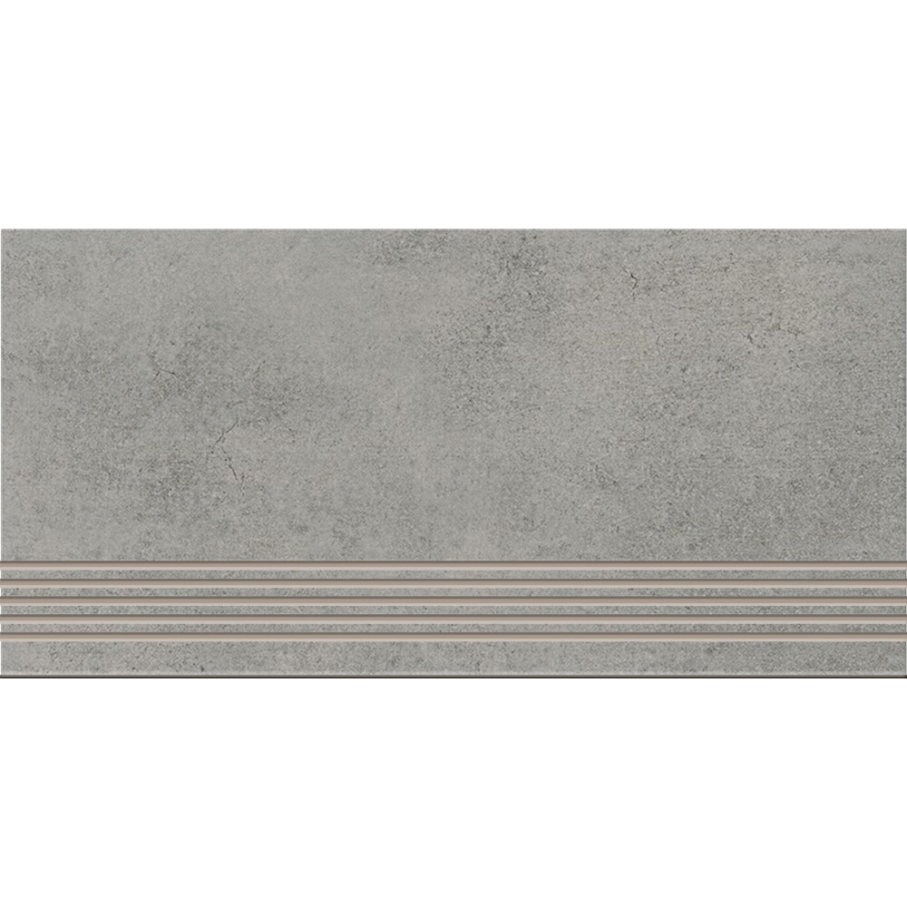 BODENFLIESE STUFENFLIESE CONCRETE DUST GREY MAT 29,8X59,8