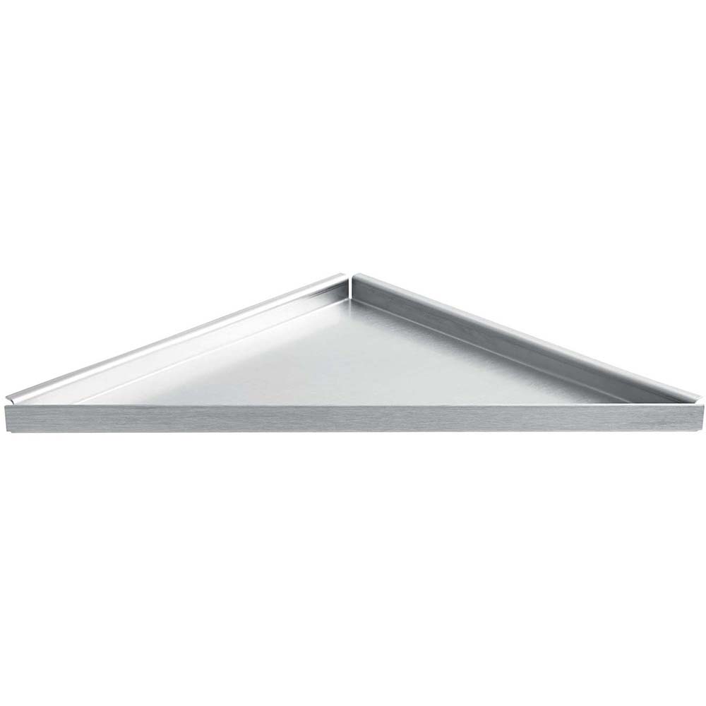 DREIECKIGE ECKABLAGE DURAL 2332 EDELSTAHL FEINS.