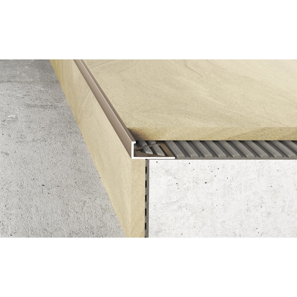 KANTENPROFIL A51 CHAMPAGNE 2,5 M