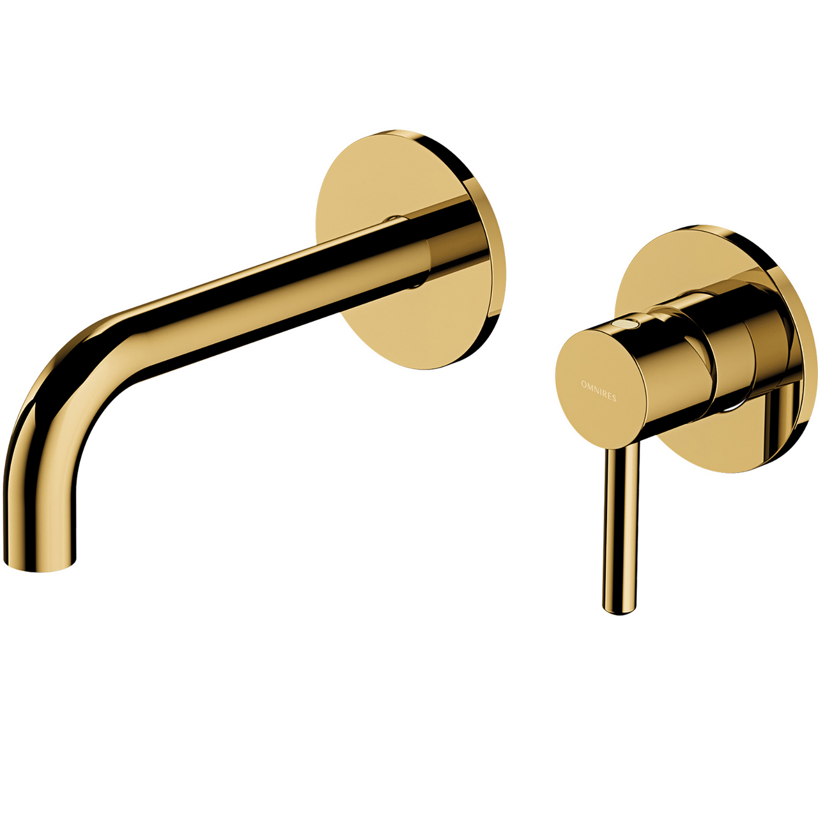 OMNIRES Waschbeckenwasserhahn Y eingebaut goldglänzend Y1215HGL OMNIRES Waschbeckenwasserhahn Y eingebaut goldglänzend Y1215HGL