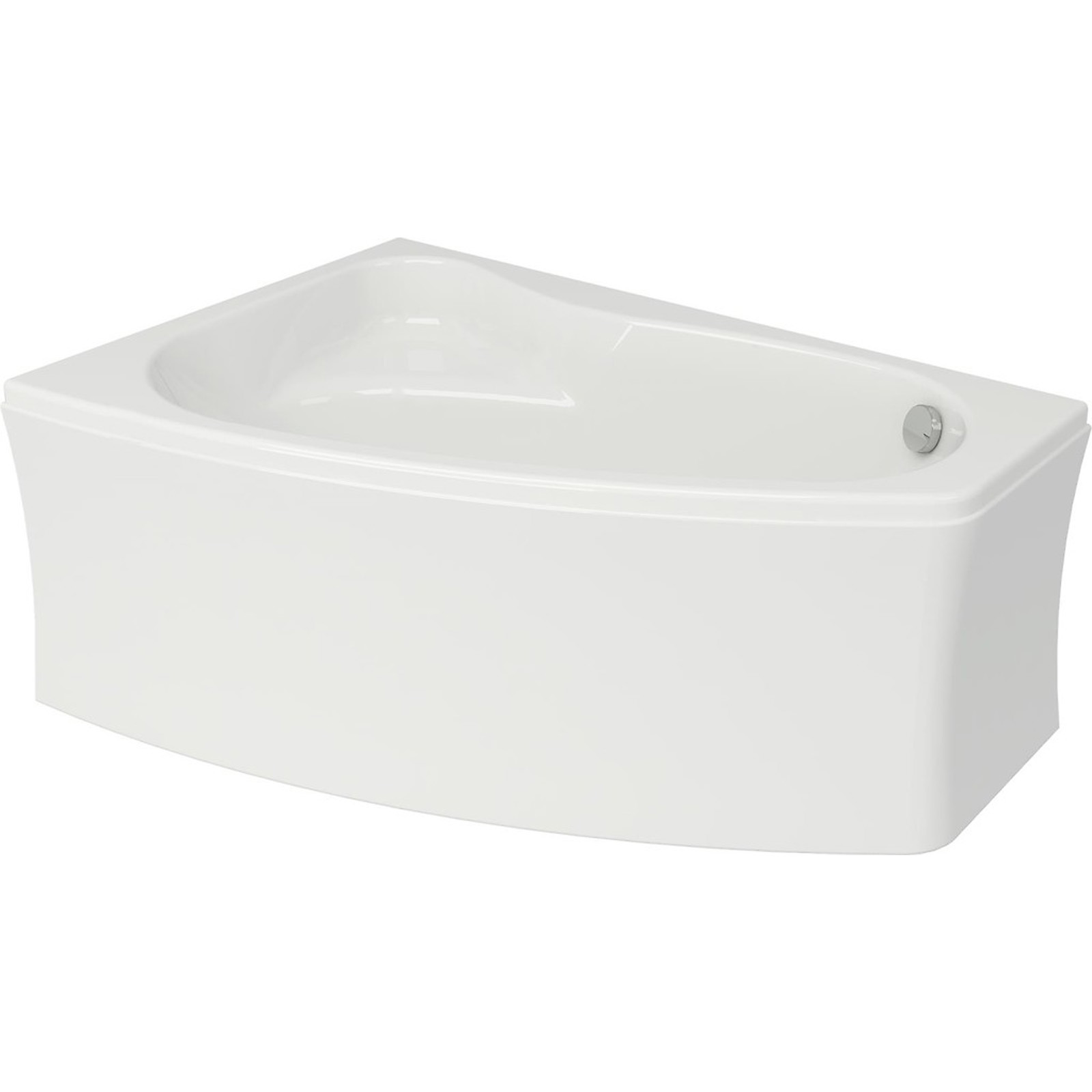 CERSANIT Asymmetrische Eckbadewanne SICILIA NEU links 150x100 S301-095