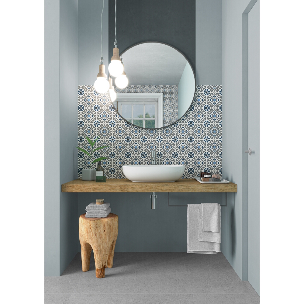 BODENFLIESE MUSA BLAU MATT 33,15X33,15 GAYAFORES