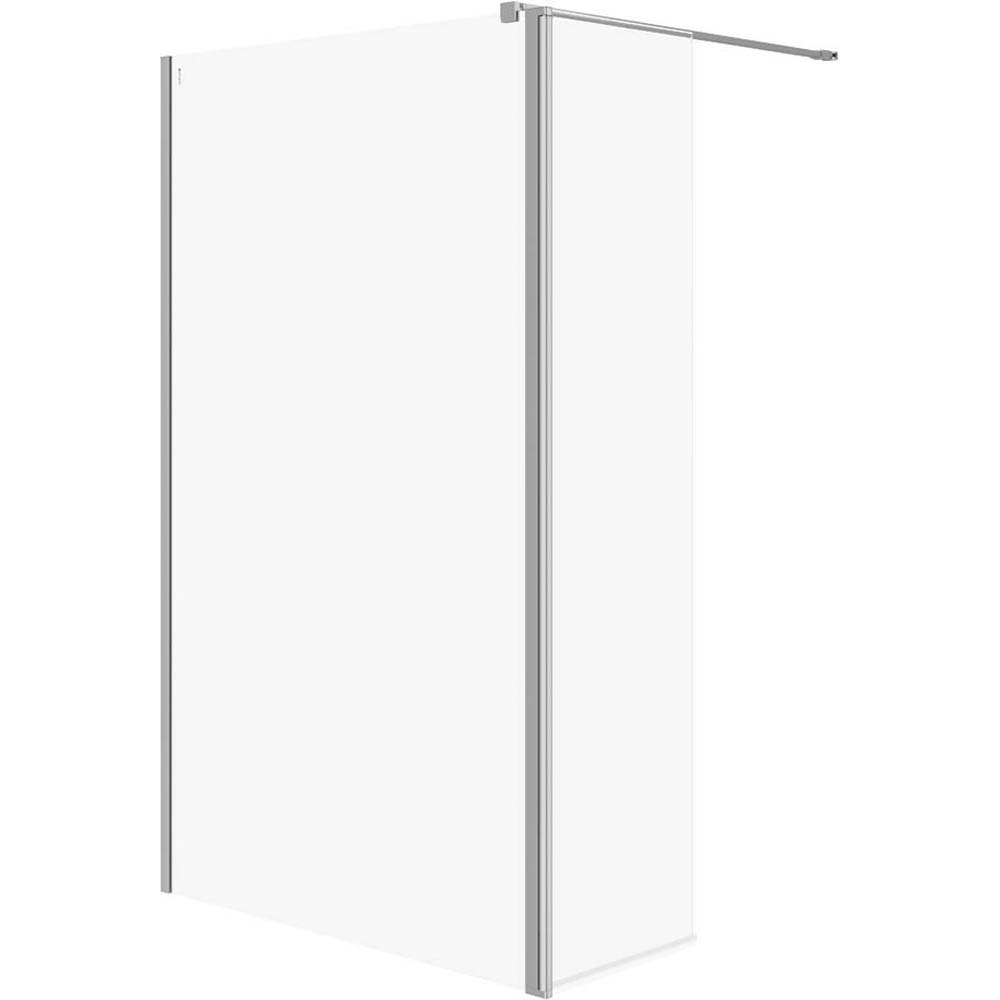 CERSANIT SET B792 walk-in MILLE mit beweglicher Wand chrom 120x30x200 WIR S601-179