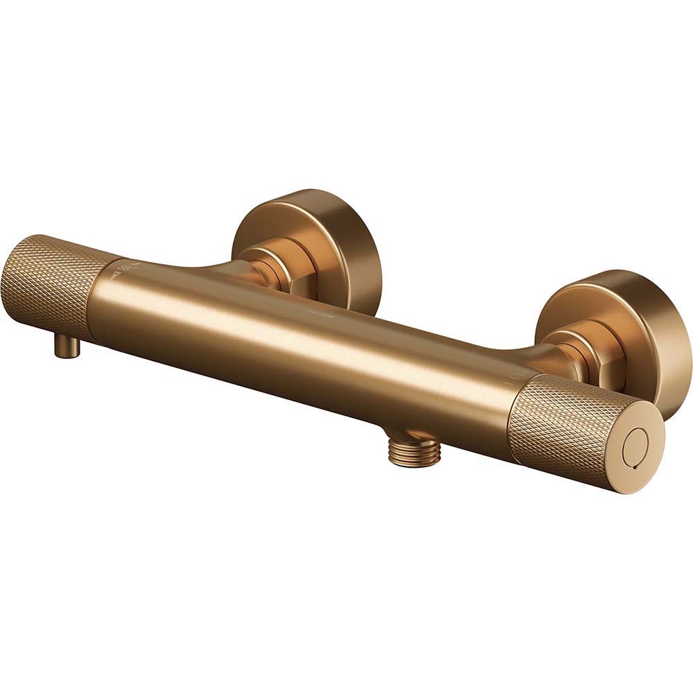 CERSANIT ZEN Wand-Duschthermostat, Kupfer gebürstet S951-800