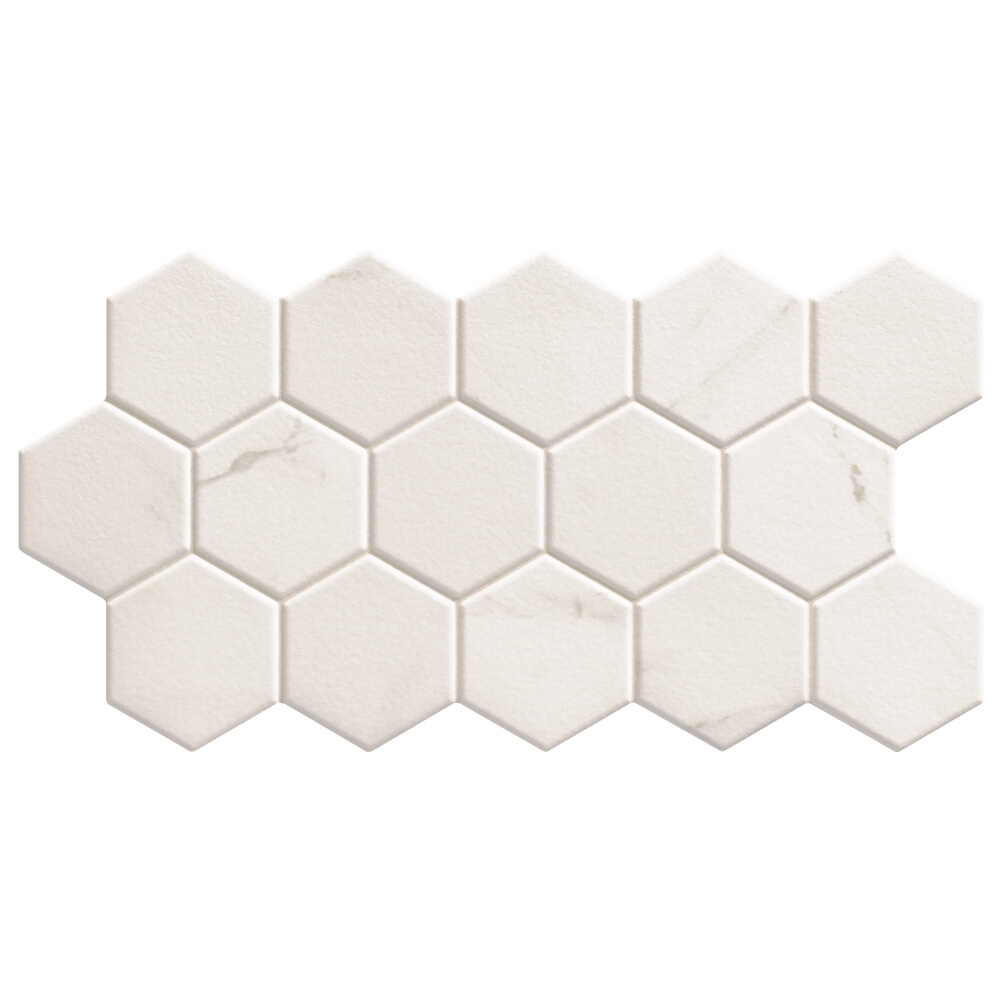 BODENFLIESE REALONDA HEX CALACATTA 26,5X51