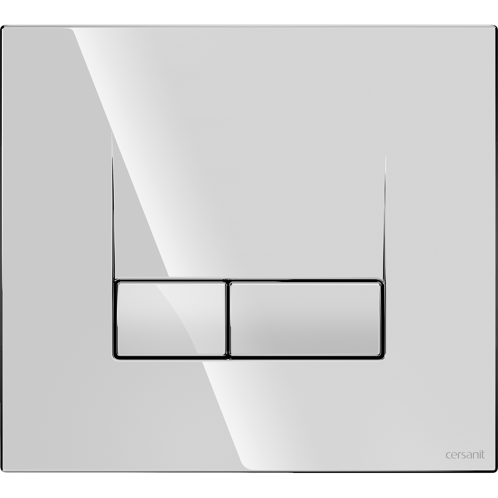 CERSANIT Button BASE smart glänzend chrom K97-493
