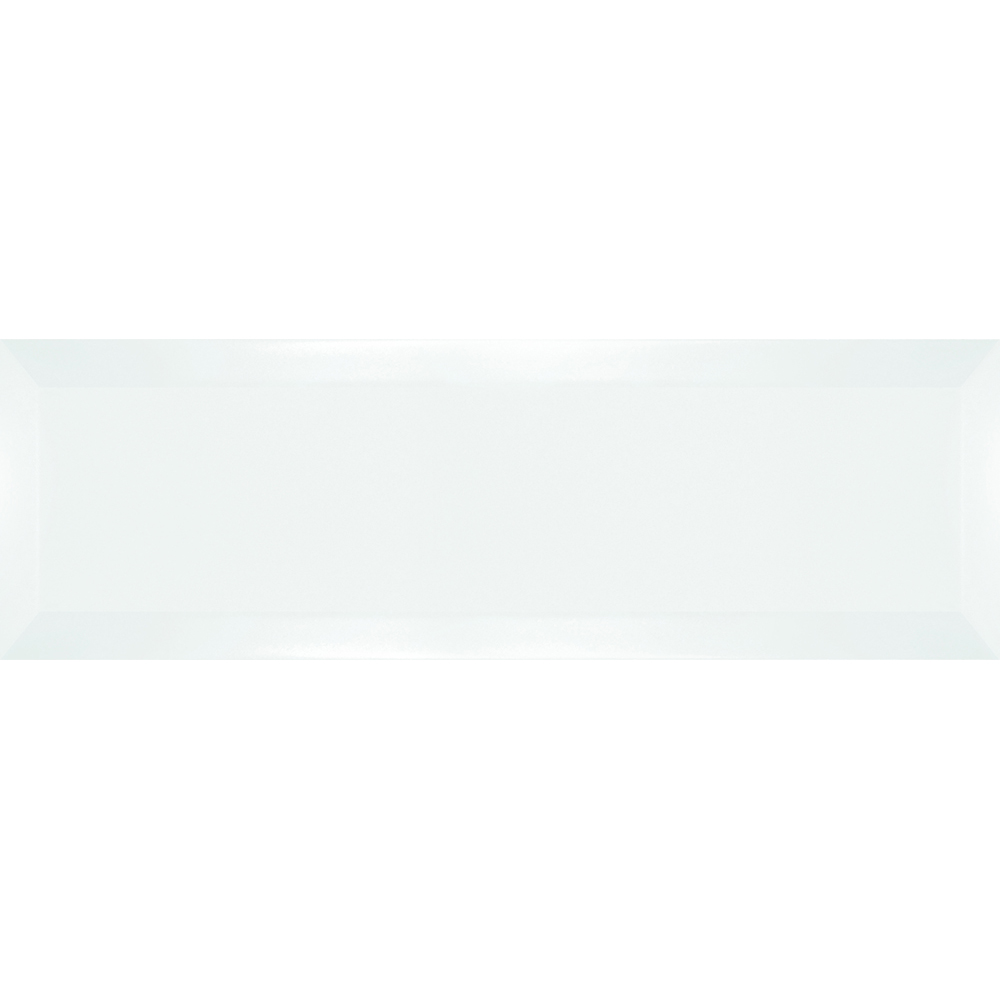 WANDFLIESE RIBESALBES BISEL BLANCO MATE 10X30