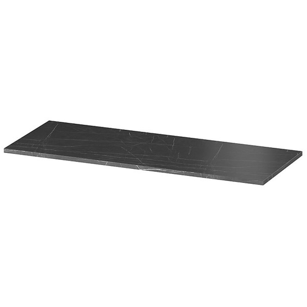 CERSANIT Schrank Arbeitsplatte LARGA 120 schwarzer Marmor S932-060