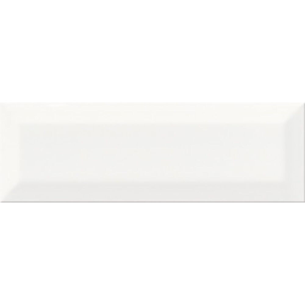 WANDFLIESE METRO STYLE WHITE GLOSSY 10X30