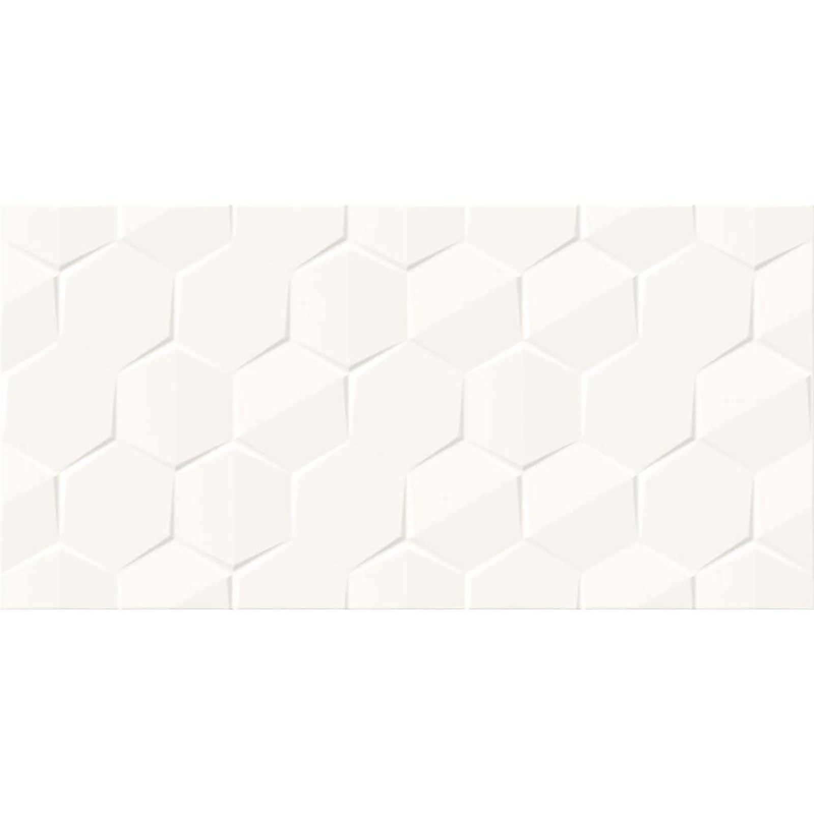 WANDFLIESE ALTERIO WEIß HEXA STRUCTURE SATIN 29,8X59,8 CERSANIT WANDFLIESE ALTERIO WEIß HEXA STRUCTURE SATIN 29,8X59,8 CERSANIT