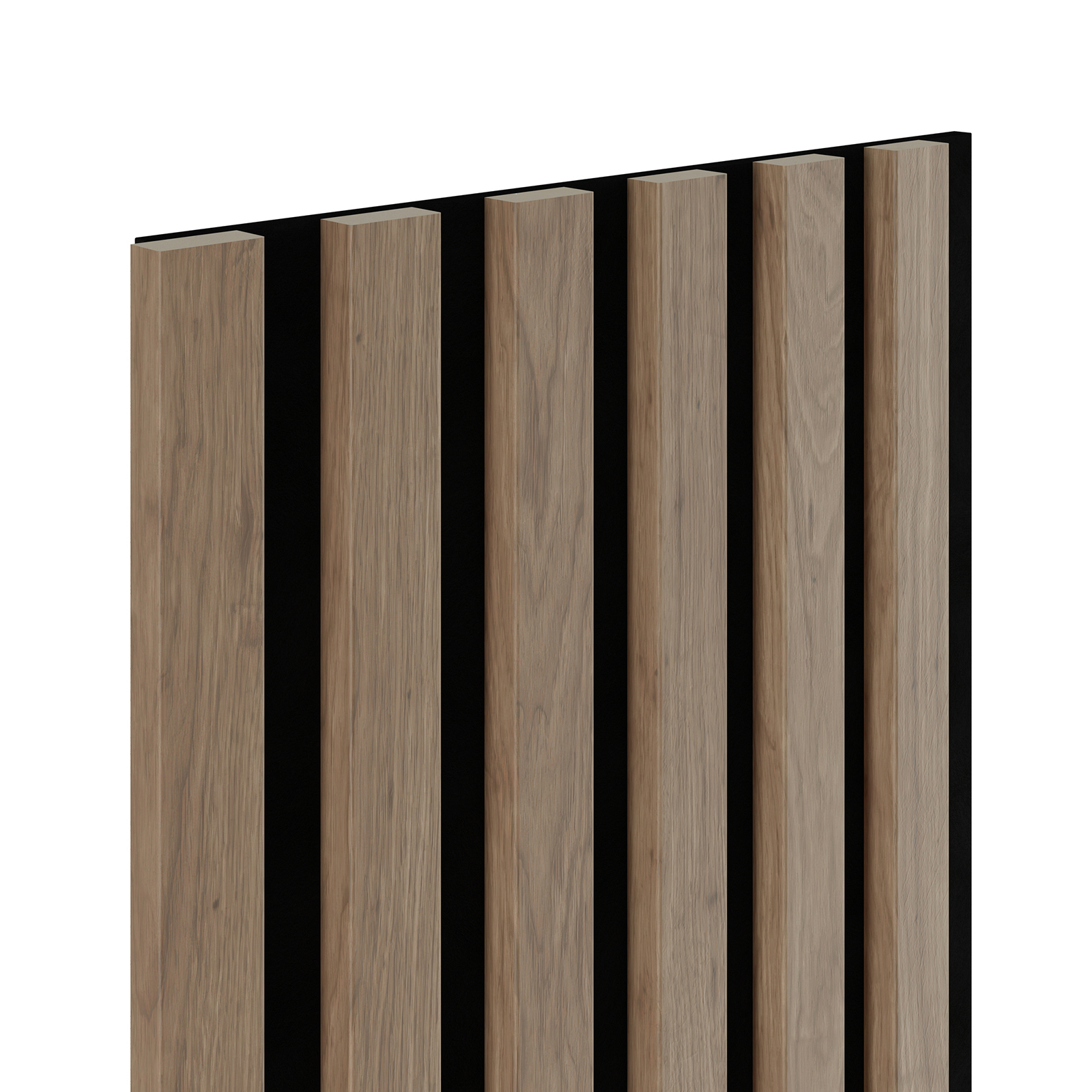 Akustikpaneel WOODLINE WL 270x30 cm schwarz/saragossa
