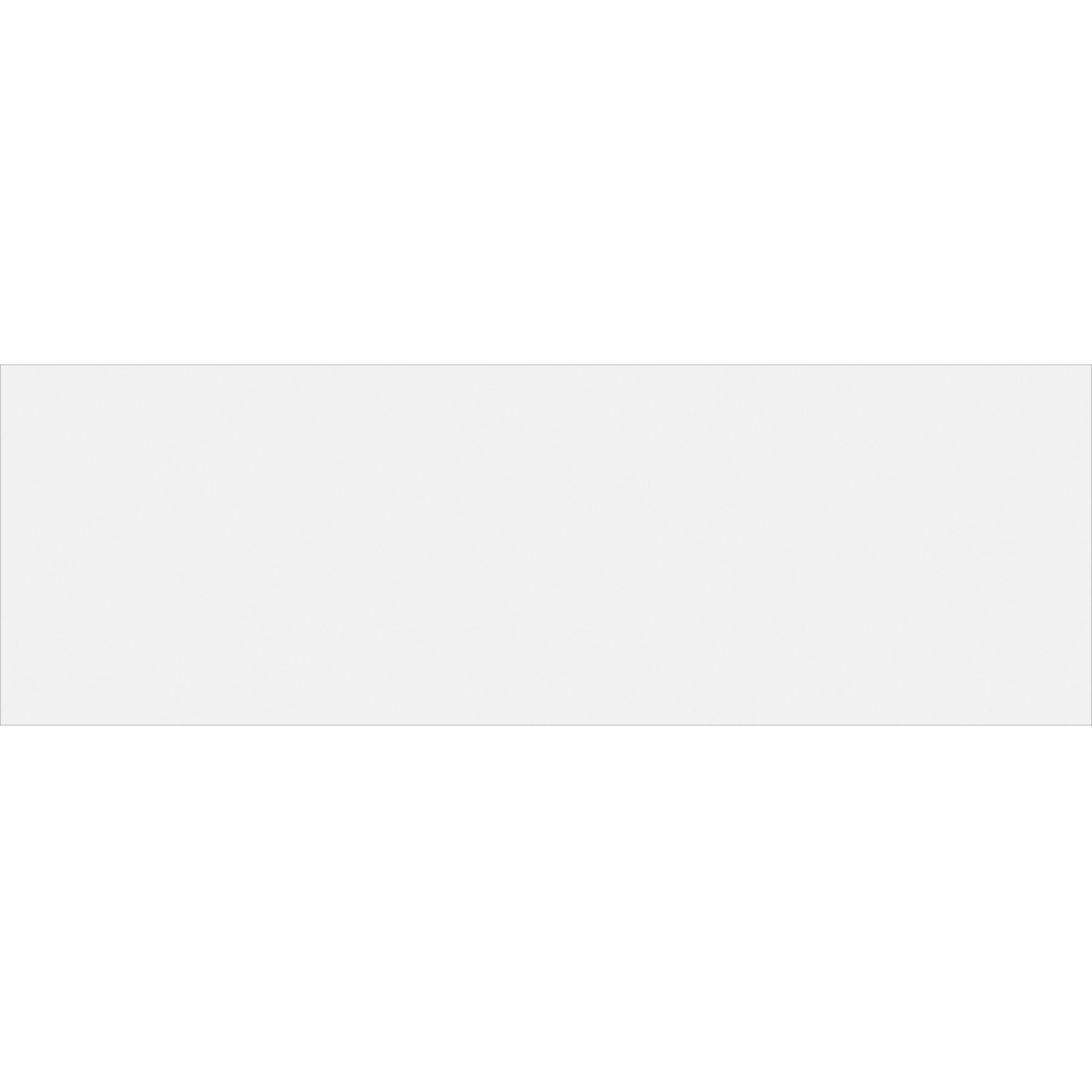 WANDFLIESE NEVE SATIN WEIß 30X90 BALDOCER