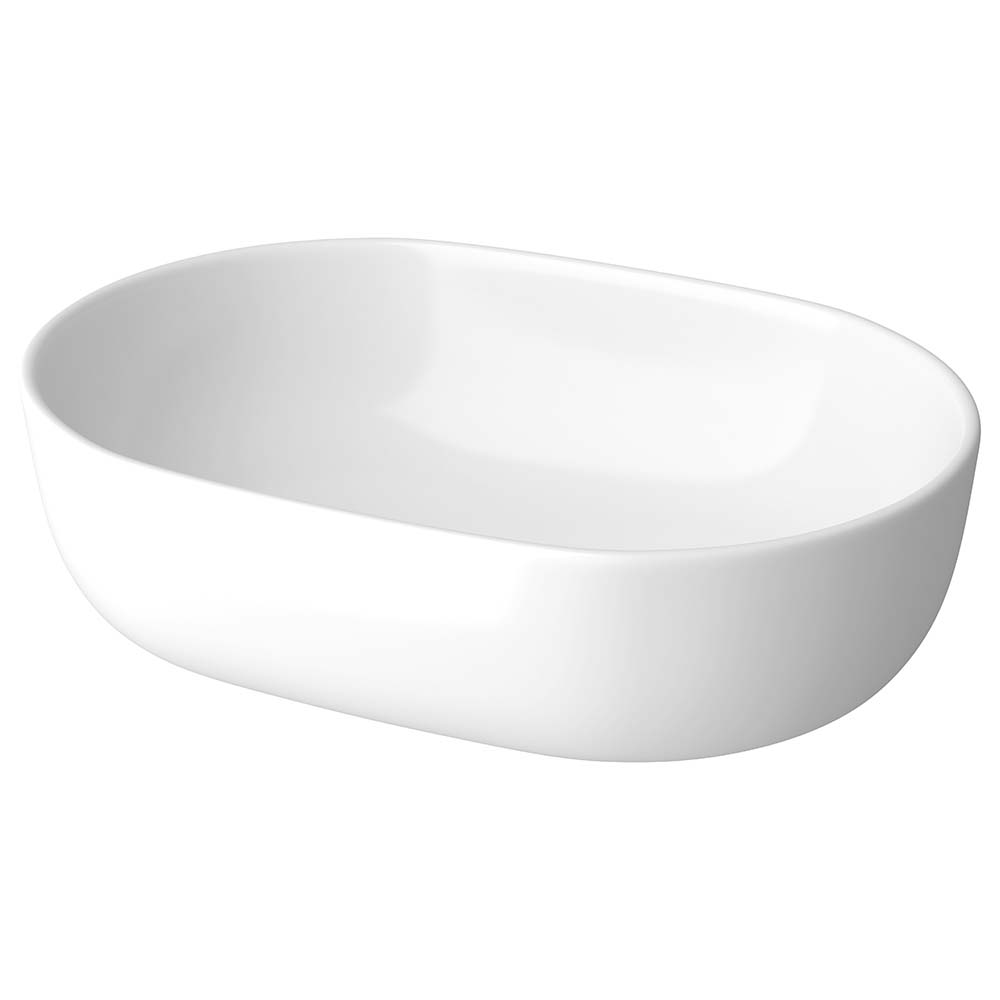 Aufsatzwaschbecken GARDA 50 oval Keramik K116-163