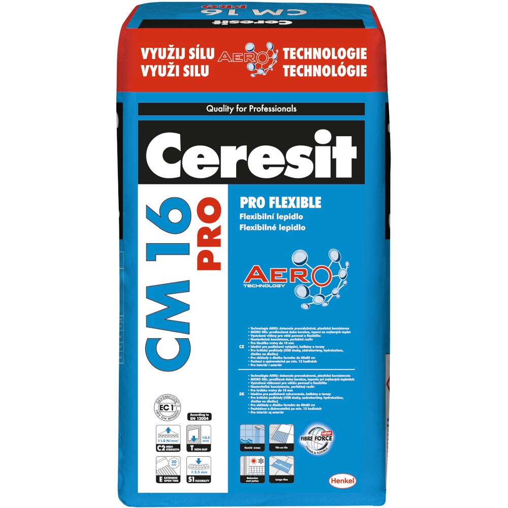 DE KLEBEMÖRTEL CERESIT CM 14, 25 kg