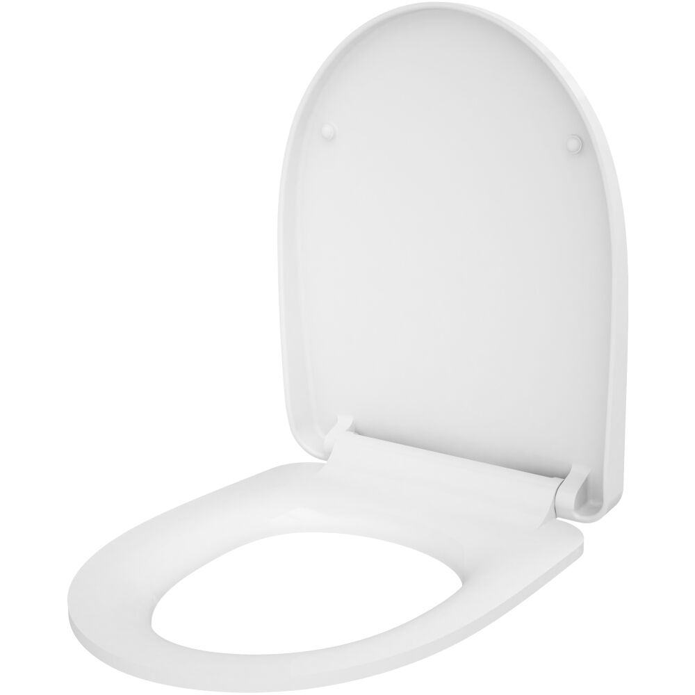 CERSANIT MODUO SLIM WRAP duroplastischer WC-Sitz mit Anti-Rückschlagventil aus Duroplast K98-0184