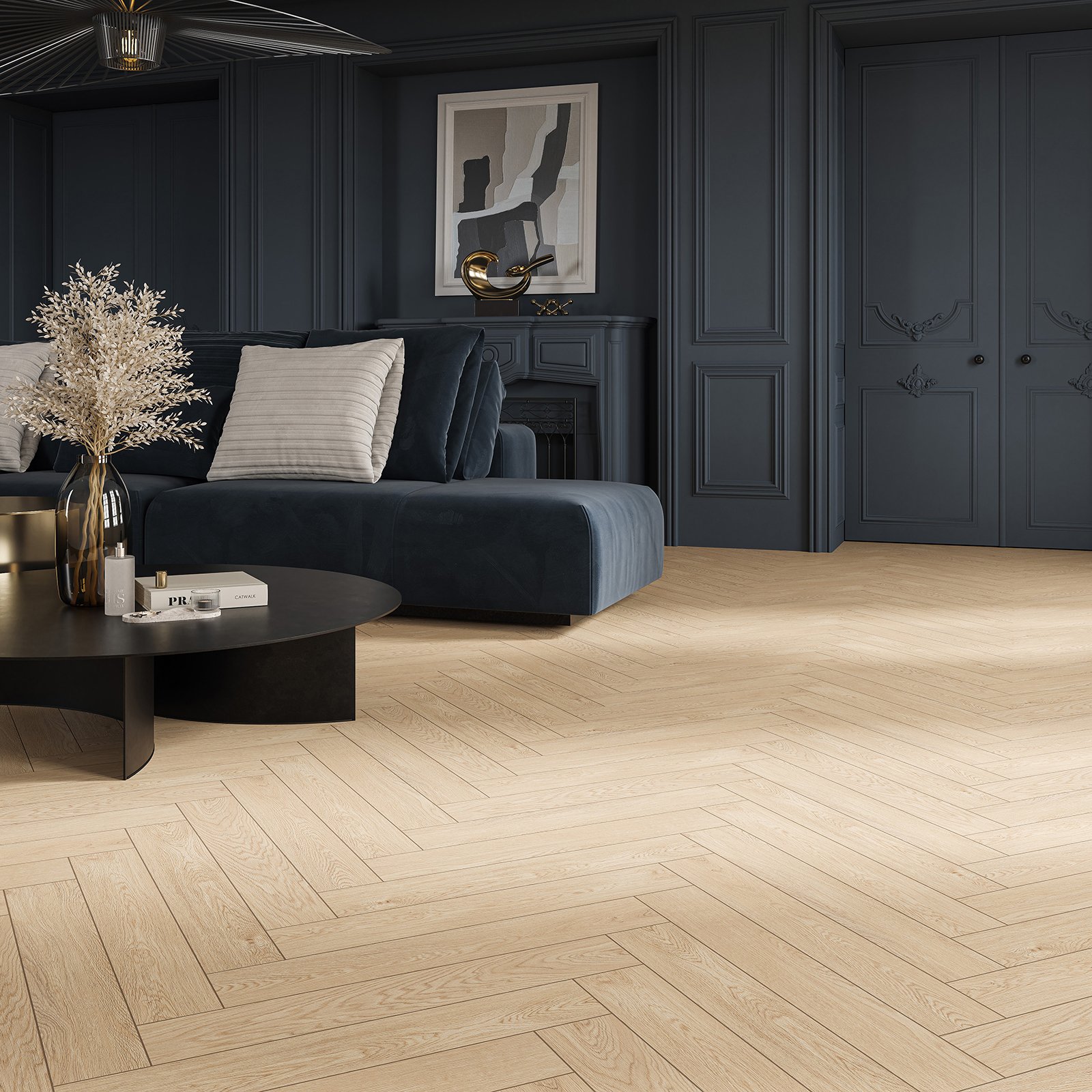 BODENFLIESE HOLZOPTIK WOODPAGE BEIGE MATT 9,8X59,8 MEISSEN KERAMIK