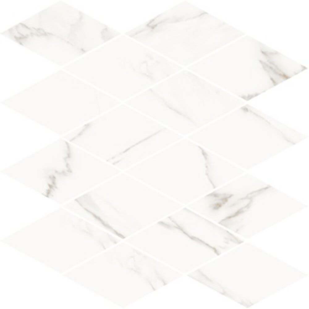 Wandfliese mosaik Steinoptik STAY CLASSY grau glänzend 28,9x29,1 cm Cersanit