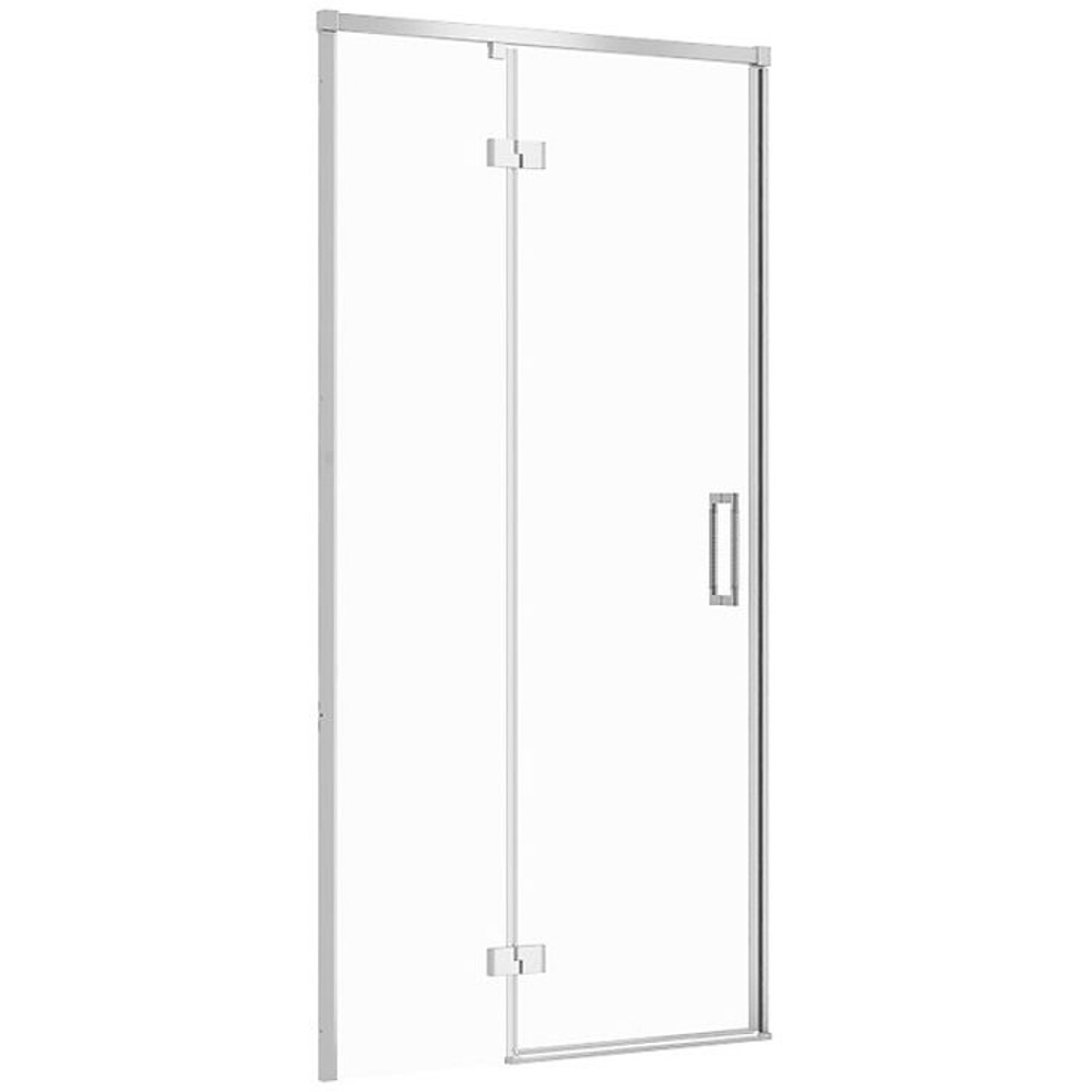 CERSANIT Duschtür LARGA chrom 100x195 LINKS transparentes Glas S932-121