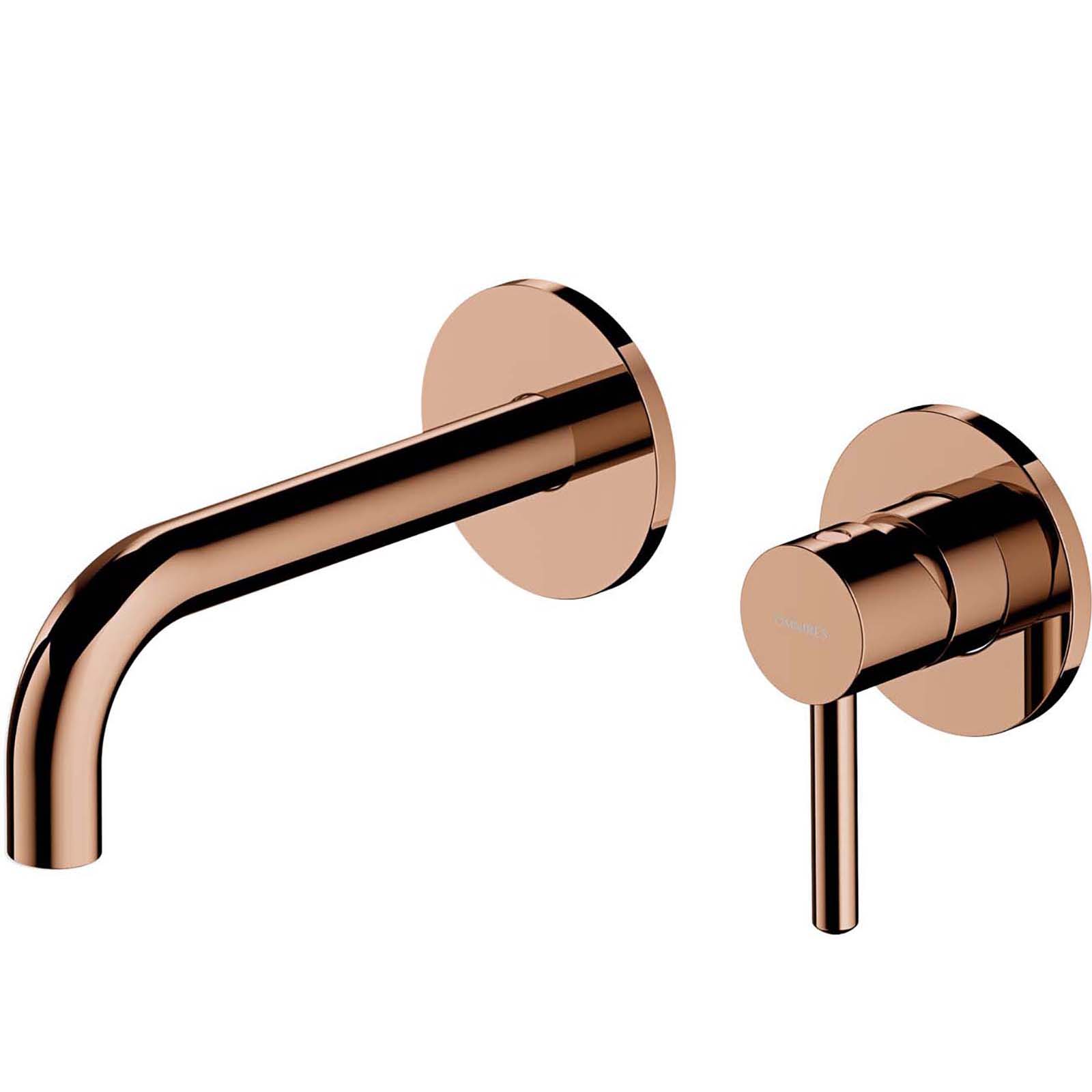 OMNIRES Waschbeckenwasserhahn Y eingebauter Kupferglanz Y1215HCP