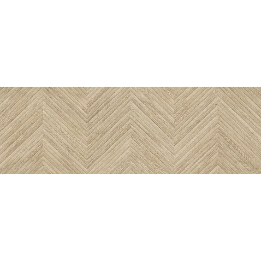 WANDFLIESE NXT LARGEWOOD ZIG-ZAG ALDER MAT 30X90*