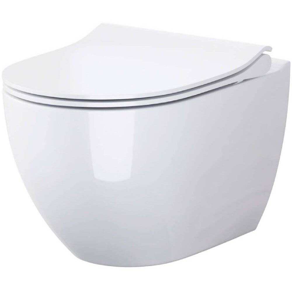 CERSANIT Wand-WC ZEN mit WC-Deckel Duroplast SLIM S701-428-ECO