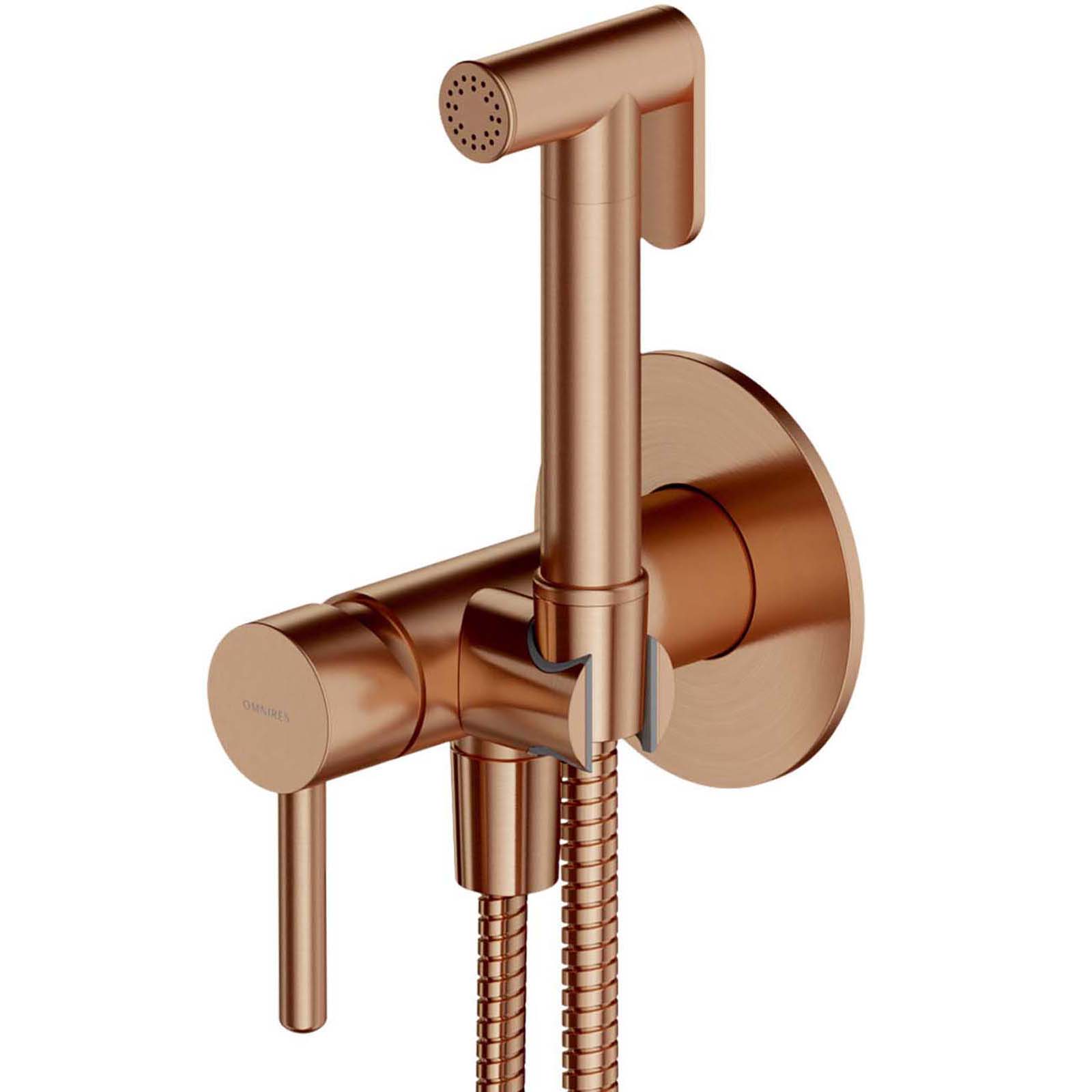 OMNIRES Bidet-System Y bürstes gebürstetes Kupfersystem SYSYBI2CPB