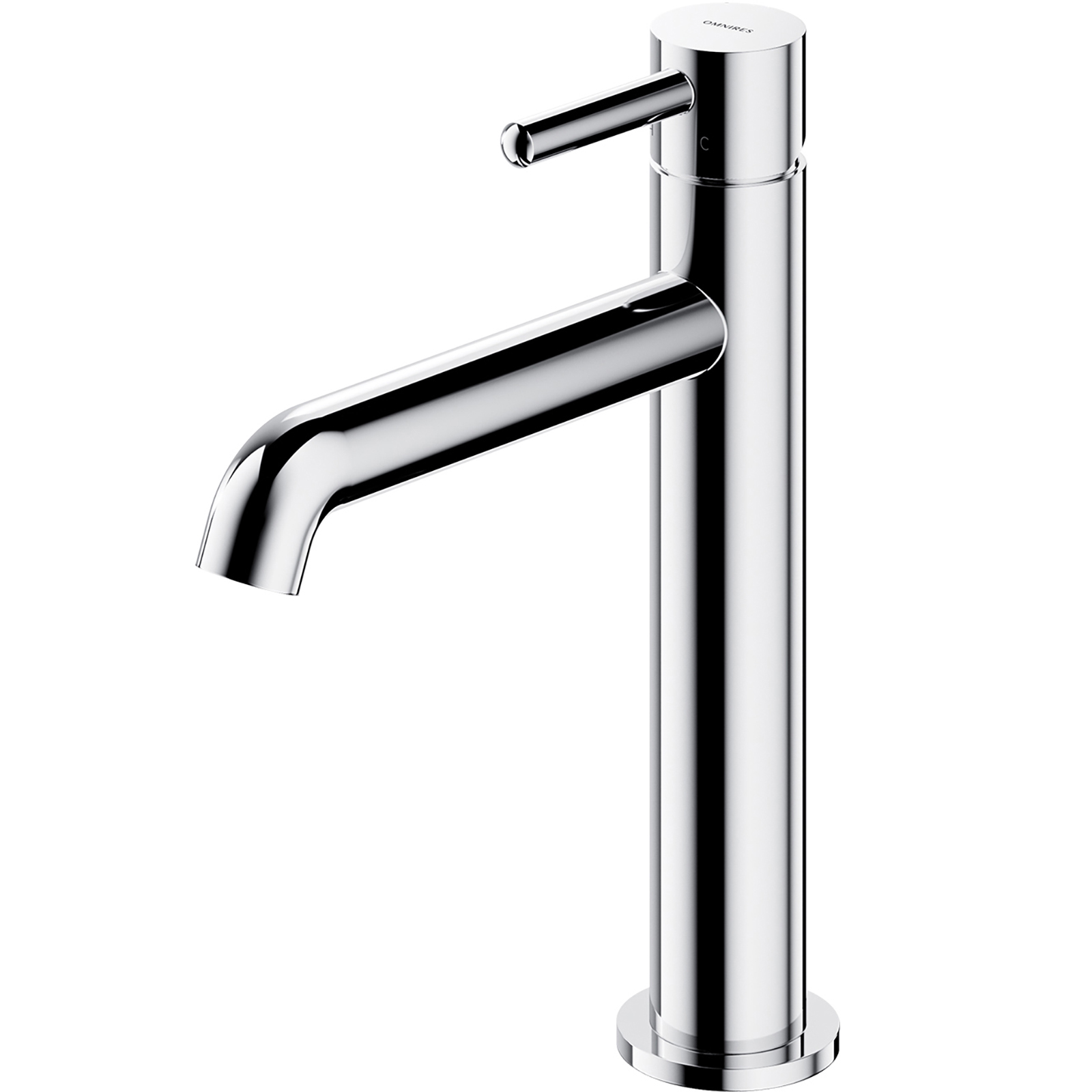 OMNIRES Stehender Waschbeckenhahn Y 23 cm Chromglanz Y1212CCR