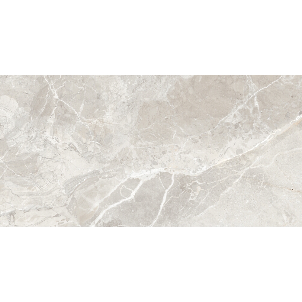 BODENFLIESE EARTHSTONE STONE GRAU GLÄNZEND 60X120 ECOCERAMIC
