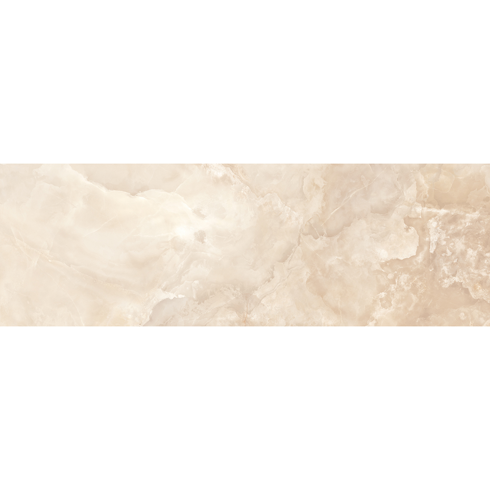 WANDFLIESE STEINOPTIK SHINY ONYX BEIGE GLÄNZEND 39,8X119,8 CERSANIT