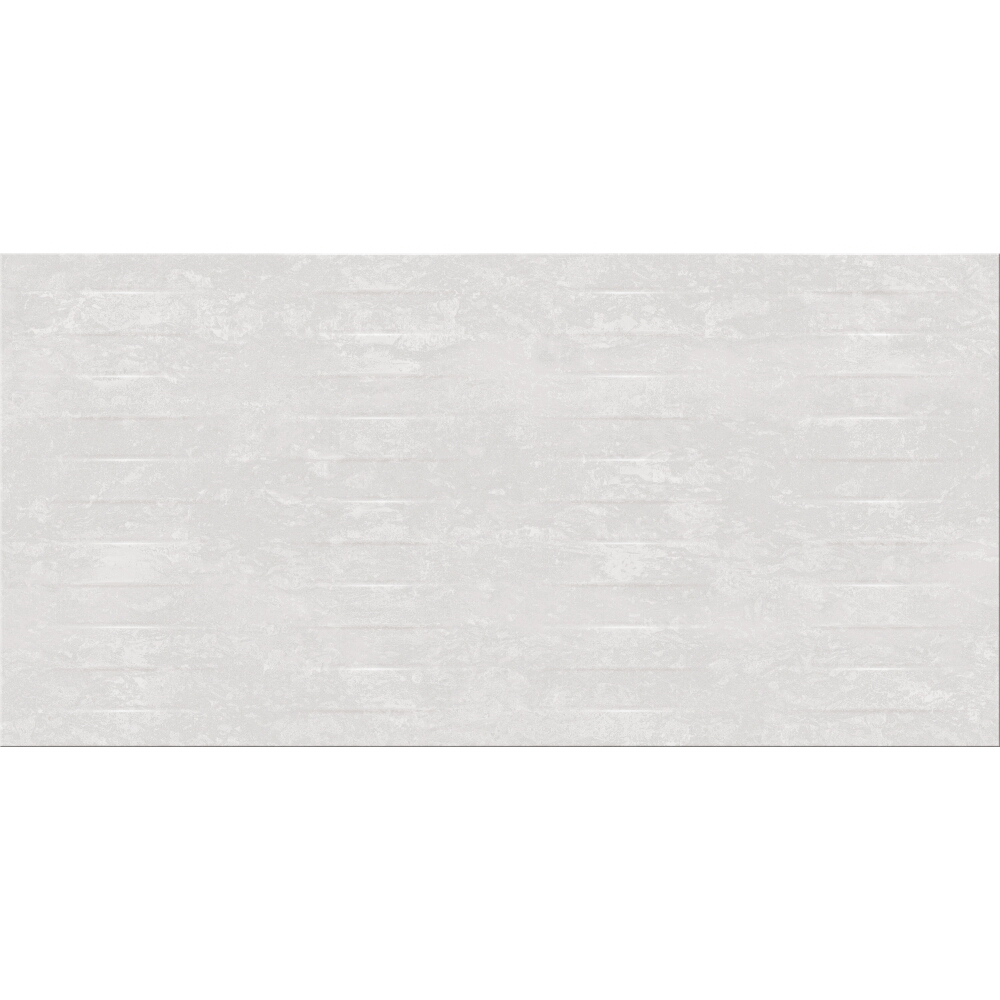 WANDFLIESE WATERLOO LIGHT GREY STRUCTURE GLOSSY 29,7X60