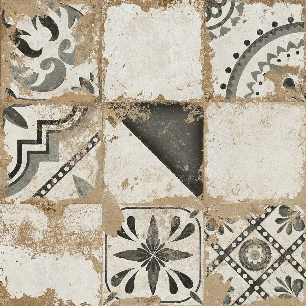 BODENFLIESE PATCHWORK MEMORY GRIS MATT 58X58 EL MOLINO