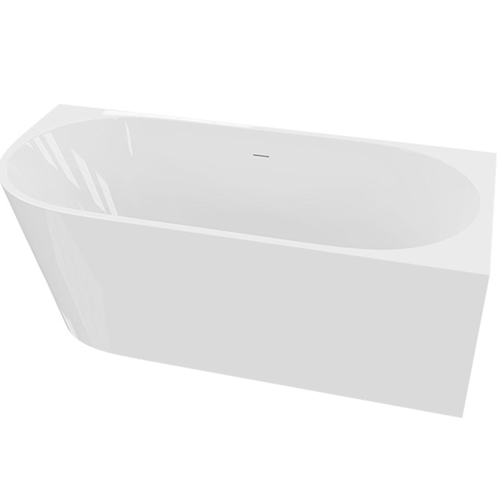 LAVITA Eckbadewanne DERA SLIM 170x80 cm rechts