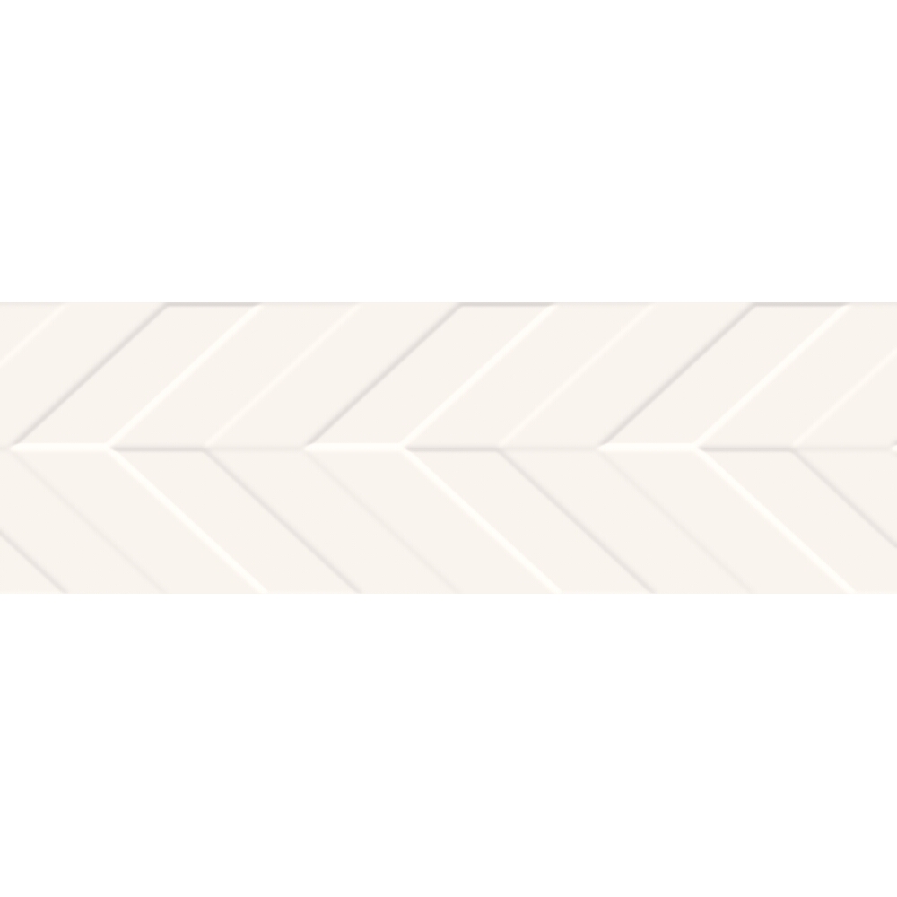 WANDFLIESE PASSION WEIß STRUCTURE SATIN 29X89 CERSANIT