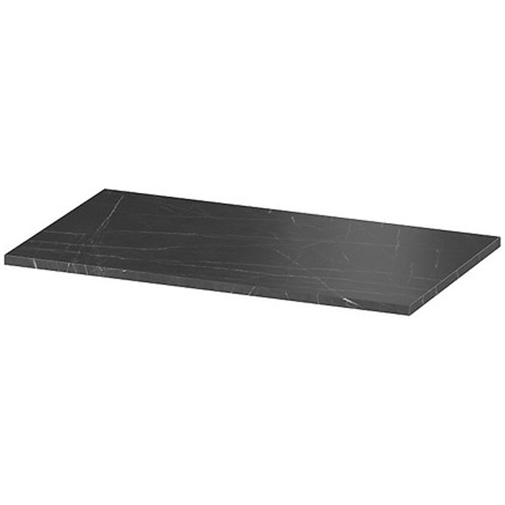 CERSANIT Tischplatte für LARGA 80 Schrank Marmor schwarz S932-058