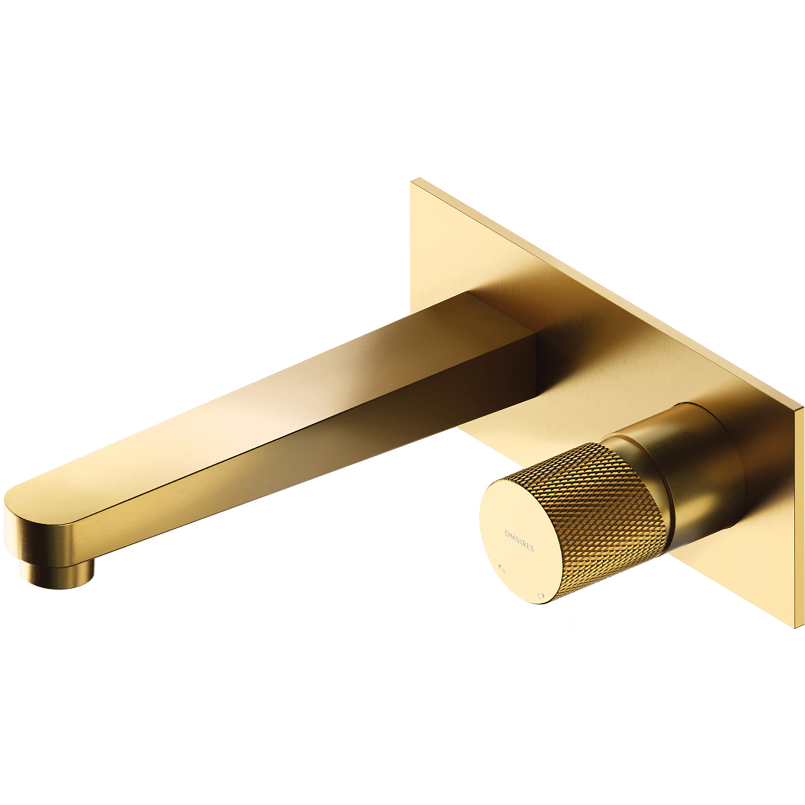 OMNIRES CONTOUR Waschbeckenwasserhahn verdeckt goldgebürstete CT8015GLB OMNIRES CONTOUR Waschbeckenwasserhahn verdeckt goldgebürstete CT8015GLB