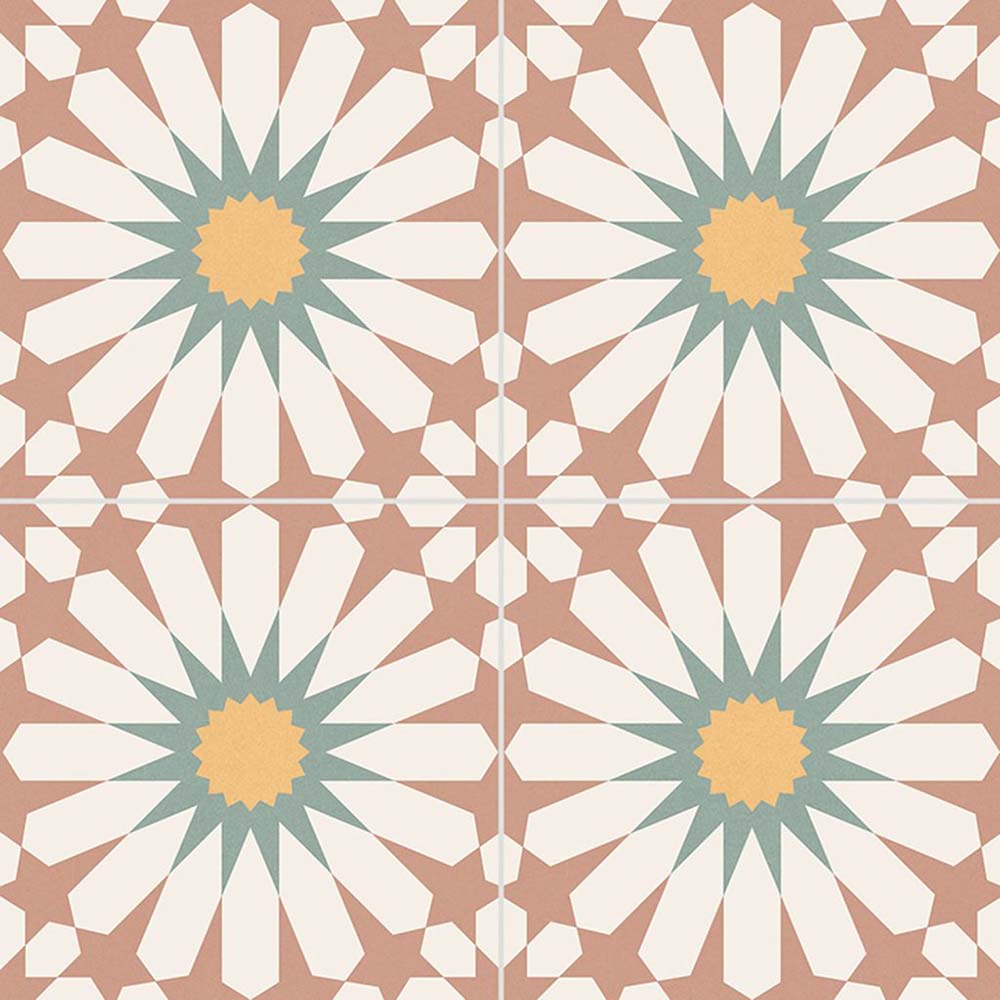 BODENFLIESE PATCHWORK SOLEIL BURDEOS MATT 33,15X33,15 GAYAFORES