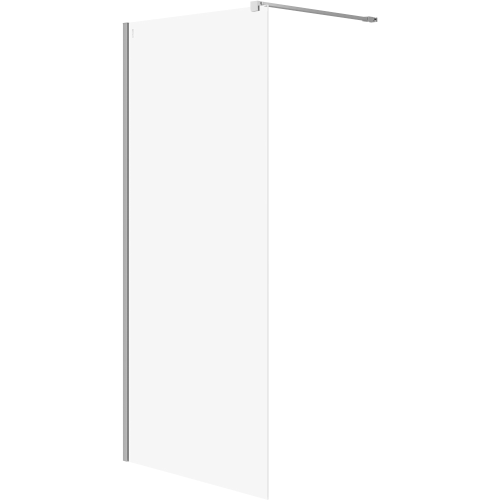 CERSANIT WALK-IN MILLE Duschkabine chrom 90x200 transparentes Glas S161-006