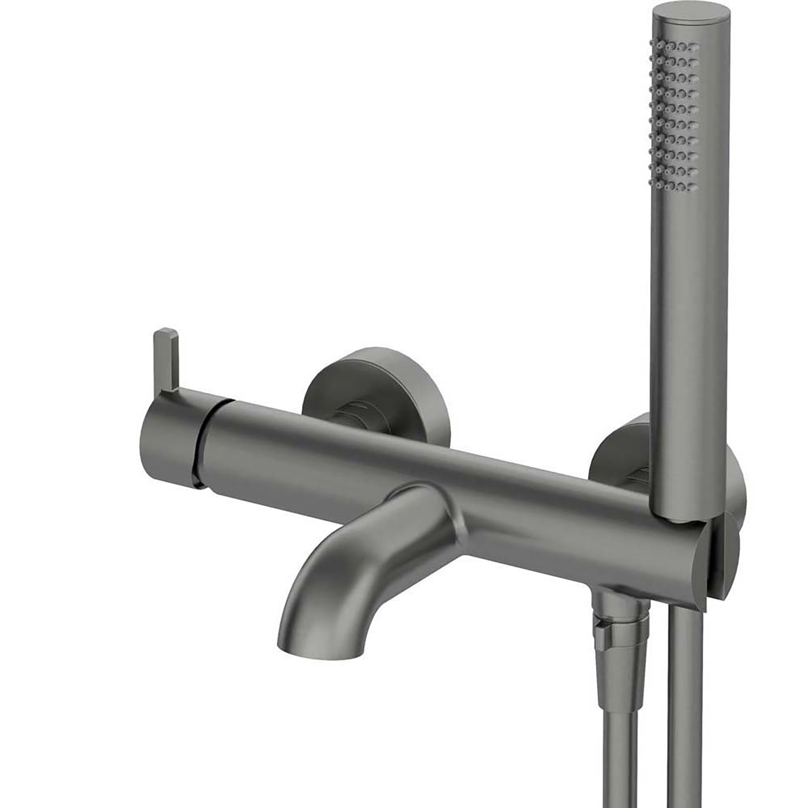 DEANTE SILIA wandmontierter Badewannenwasserhahn mit Titan-Duschset BQS_D11M DEANTE SILIA wandmontierter Badewannenwasserhahn mit Titan-Duschset BQS_D11M