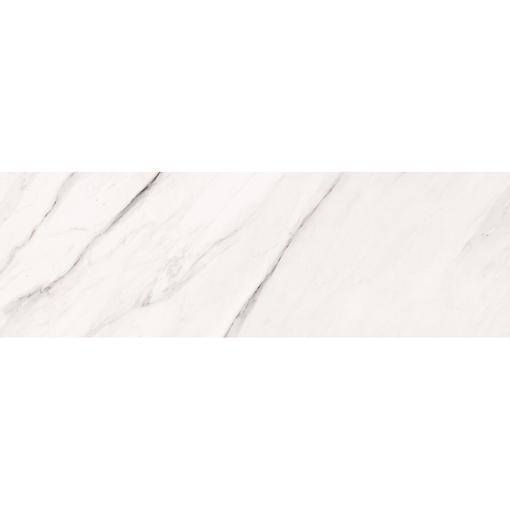 WANDFLIESE CARRARA CHIC WHITE GLOSSY 29X89