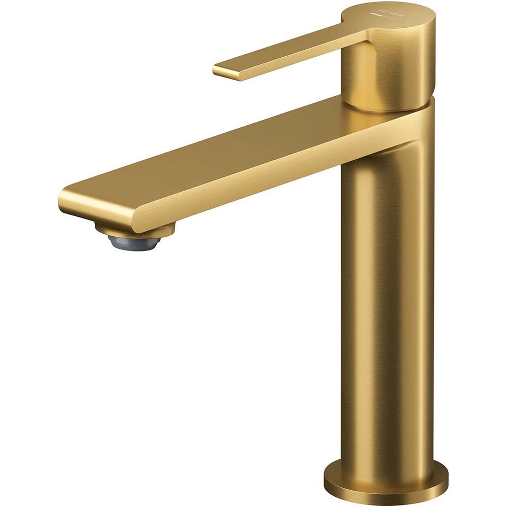 CERSANIT Stand-Waschtischarmatur VIRGO gold gebürstet S951-865