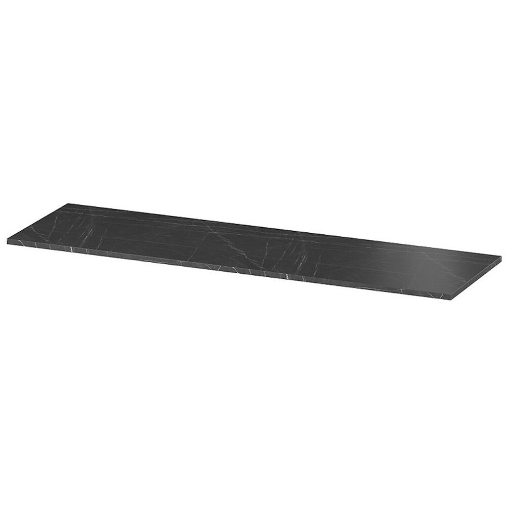 CERSANIT Schrank Arbeitsplatte LARGA 160 schwarzer Marmor S932-062