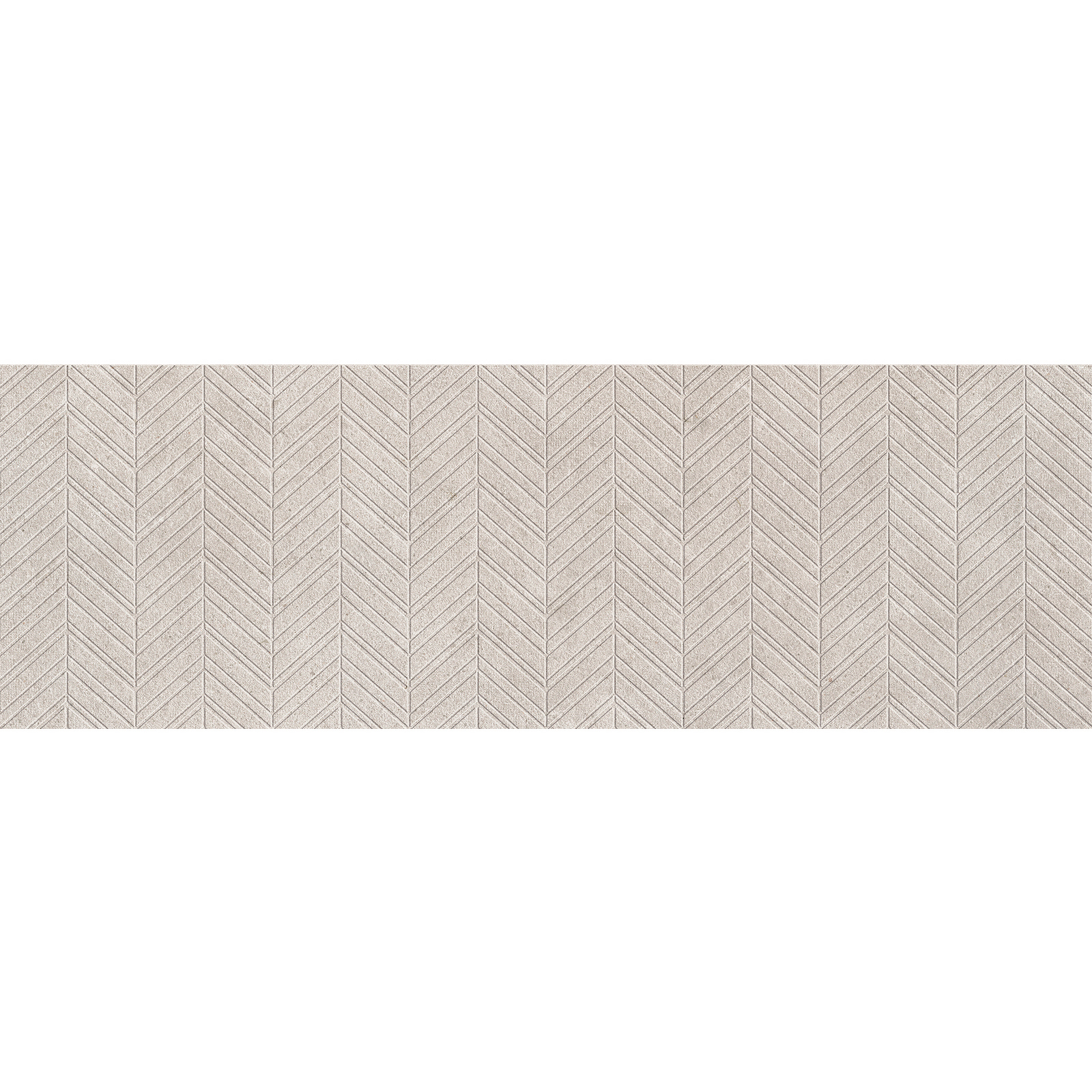 WANDFLIESE BETONOPTIK ATRIO STRIPES CREMA MATT 40X120 MYKONOS