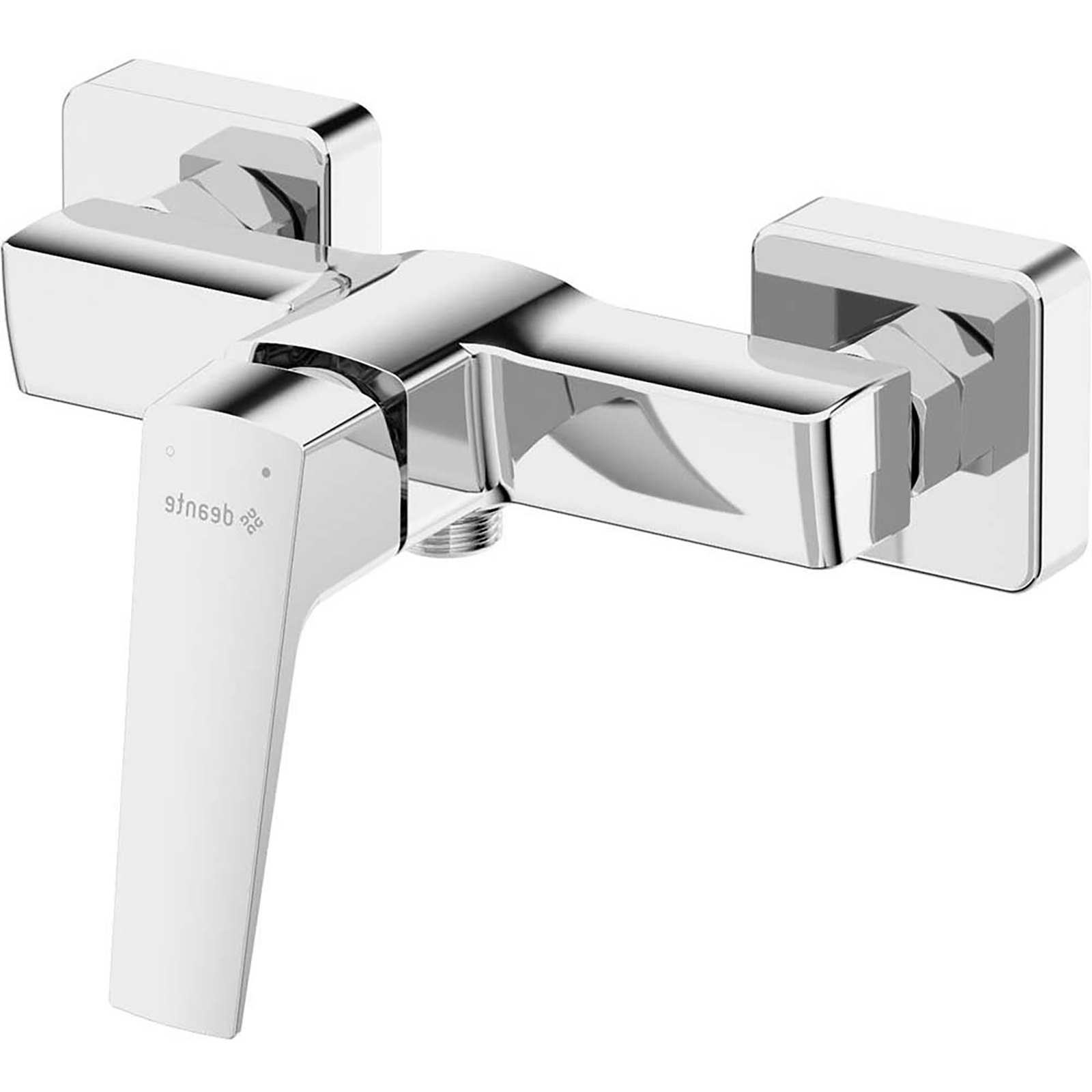 DEANTE Wandmontierter Duschwasserhahn BLUR Chrom BQL_040M