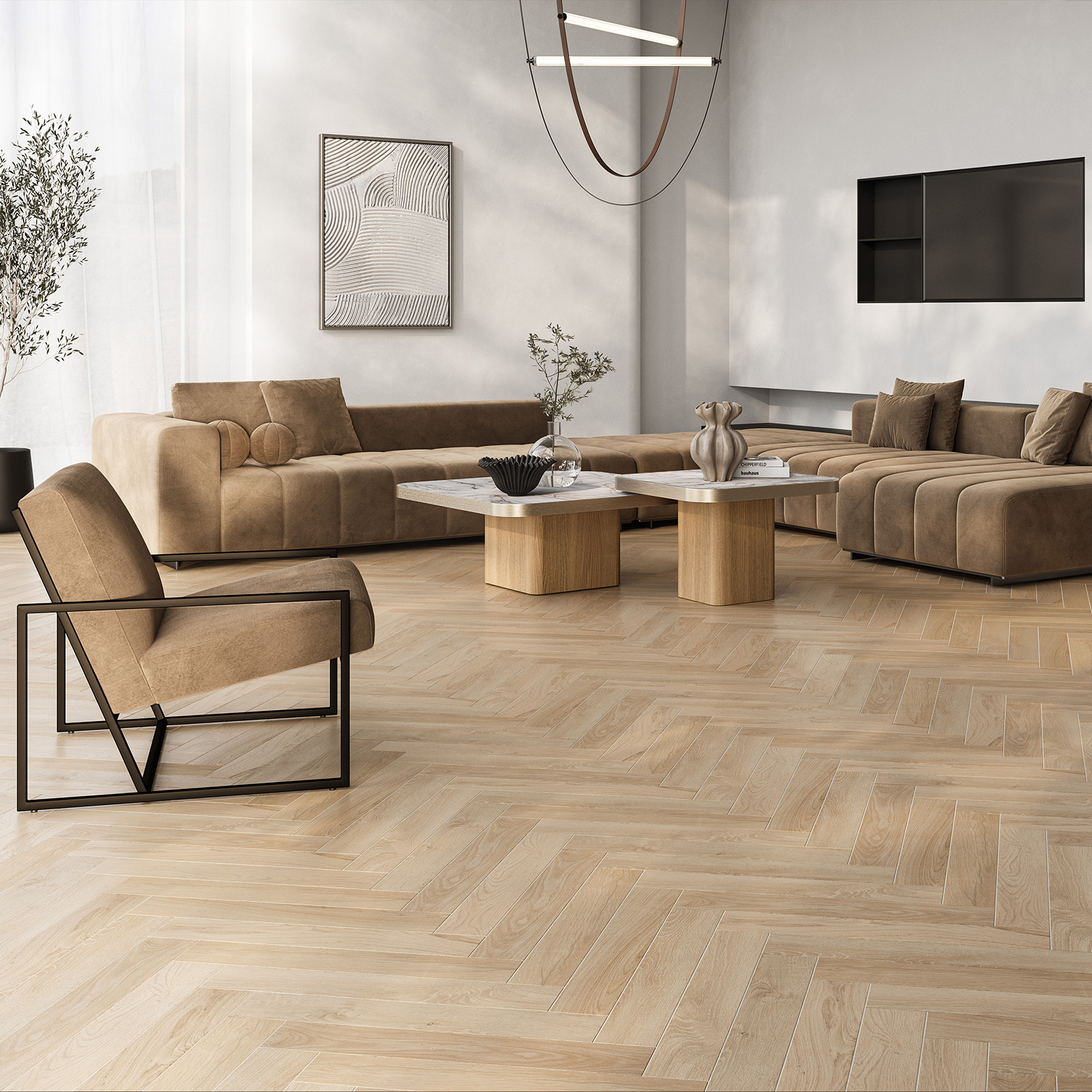 BODENFLIESE HOLZOPTIK WOOD SWING NATURAL MATT 9,8X59,8 MEISSEN KERAMIK