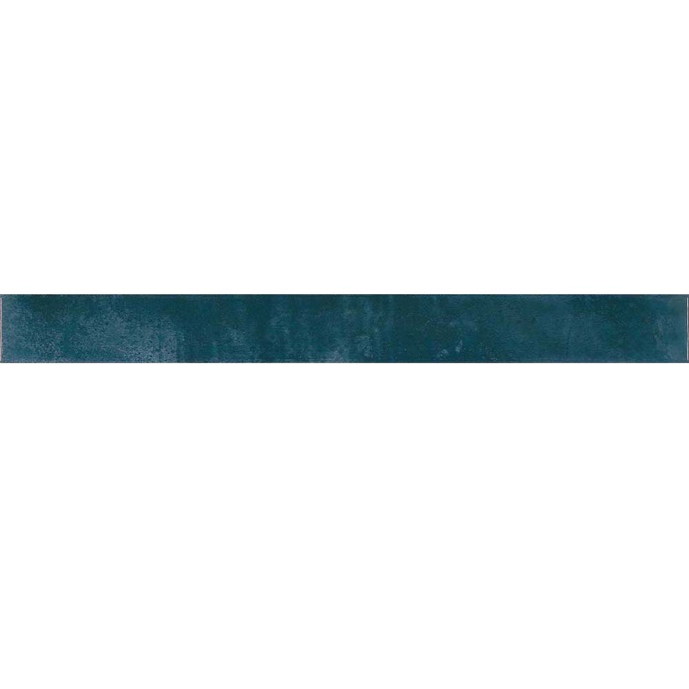 BODENFLIESE MAKALU AZUL GLÄNZEND 5X50 BESTILE
